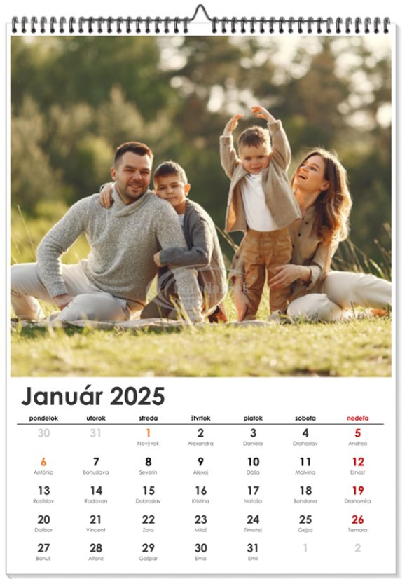 kalendar nastenny januar 2025