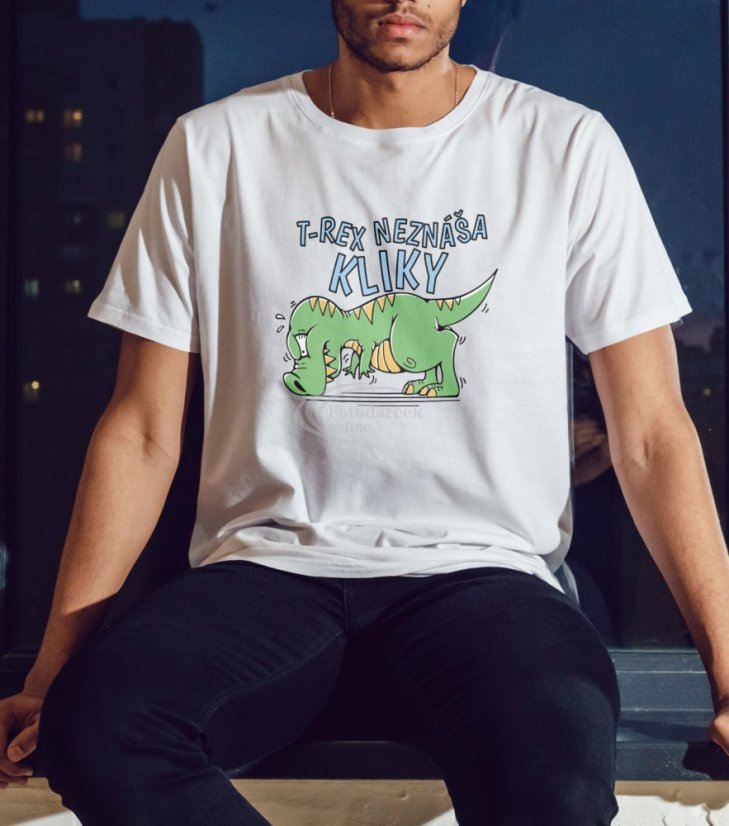 T-rex neznáša kliky - Farba: Svetlozelená, Veľkosť: M, Typ: Dámske